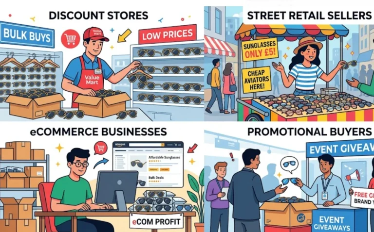cheap sunglasses buyers retail ecommerce promotional bulk market demand