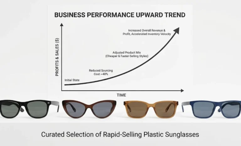 cheap sunglasses case study cost reduction bulk sourcing strategy retail success