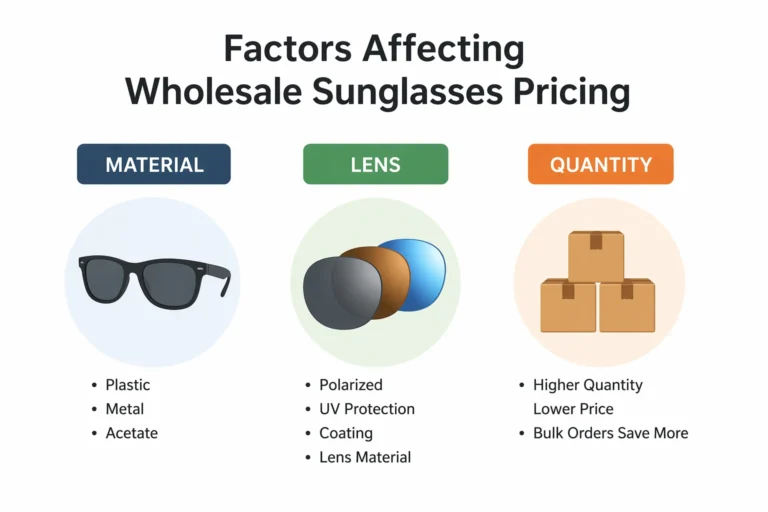 bulk sunglasses moq large quantity order production requirement supplier
