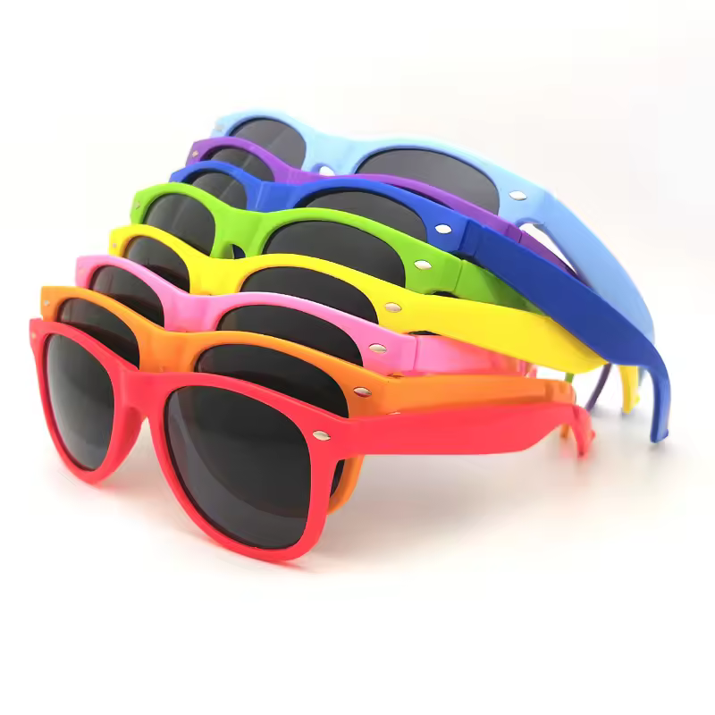 kids eyewear color matching bright colors neon pink green injection control