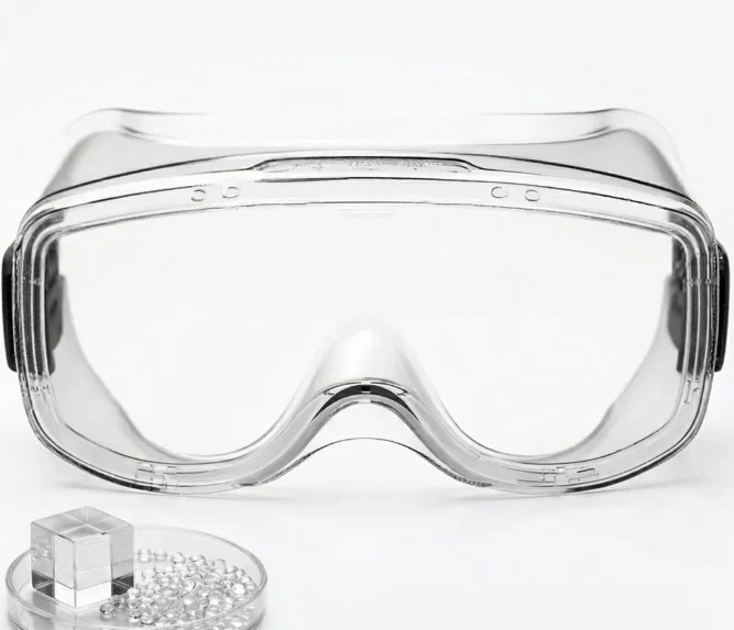 polycarbonate safety glasses material pc impact resistance frame durability