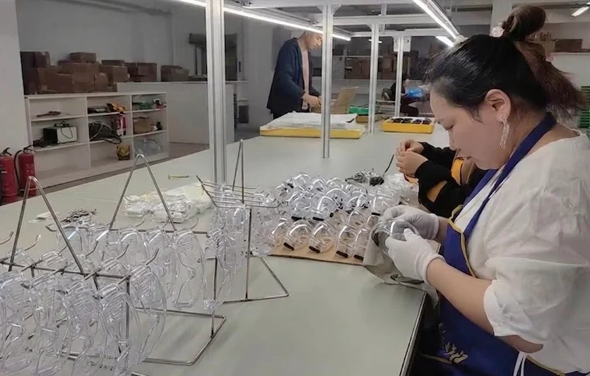 safety glasses packing polybag carton protection clear lens scratch prevention