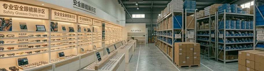 safety glasses wholesale manufacturer impact resistant eyewear factory production