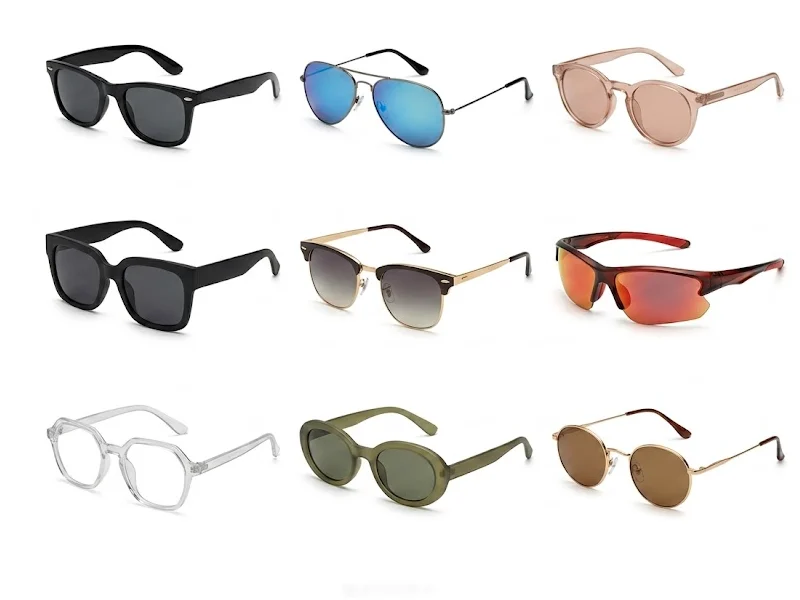 various sunglasses styles fashion polarized sports tr90 metal frames collection