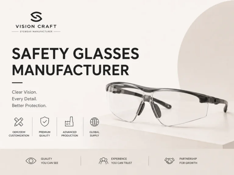 ANSI Z87.1 CE EN166 safety glasses manufacturer — industrial protective eyewear