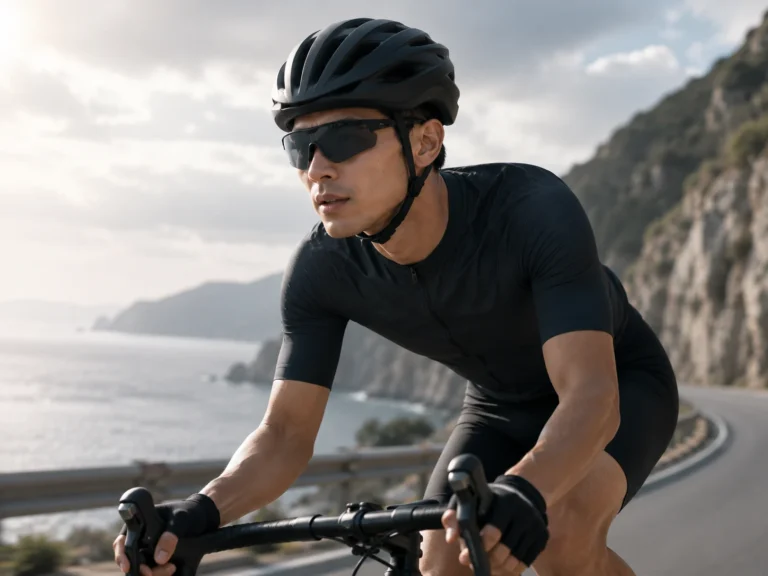 Cycling Wind coverage, helmet fit, wide view, changing light