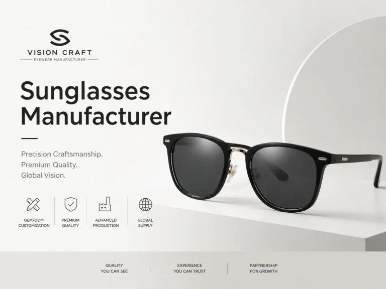 OEM sunglasses manufacturer — custom polarized sunglasses factory China
