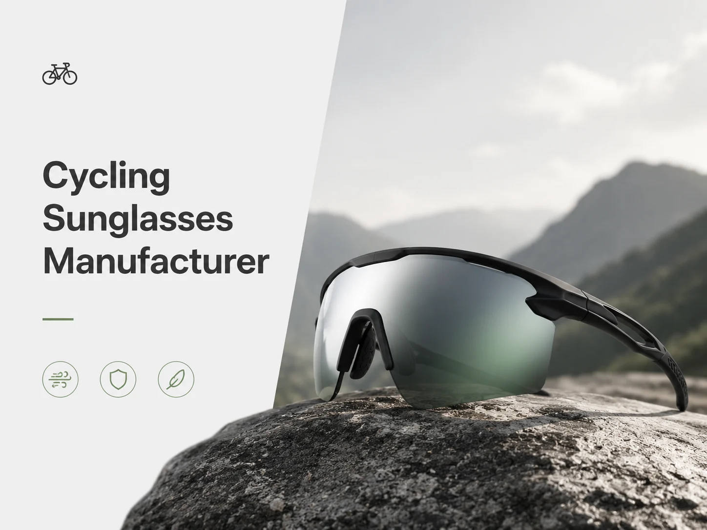 Chinese Cycling Sunglasses factory