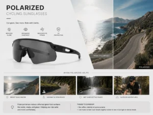 Polarized Cycling Sunglasses factory