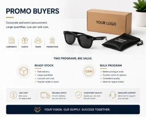 Promo Buyers of Wholesale sunglasses