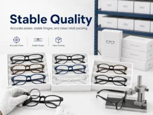 Stable Quality for reading glassses