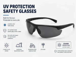 UV Protection Safety Glasses