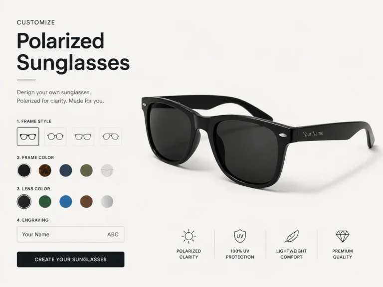 customzie Polarized Sunglasses