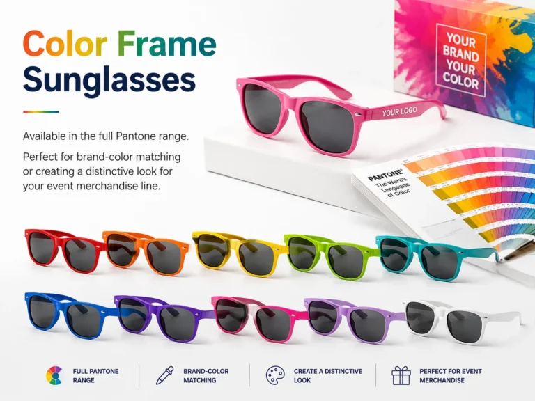 cute Color Frame Sunglasses
