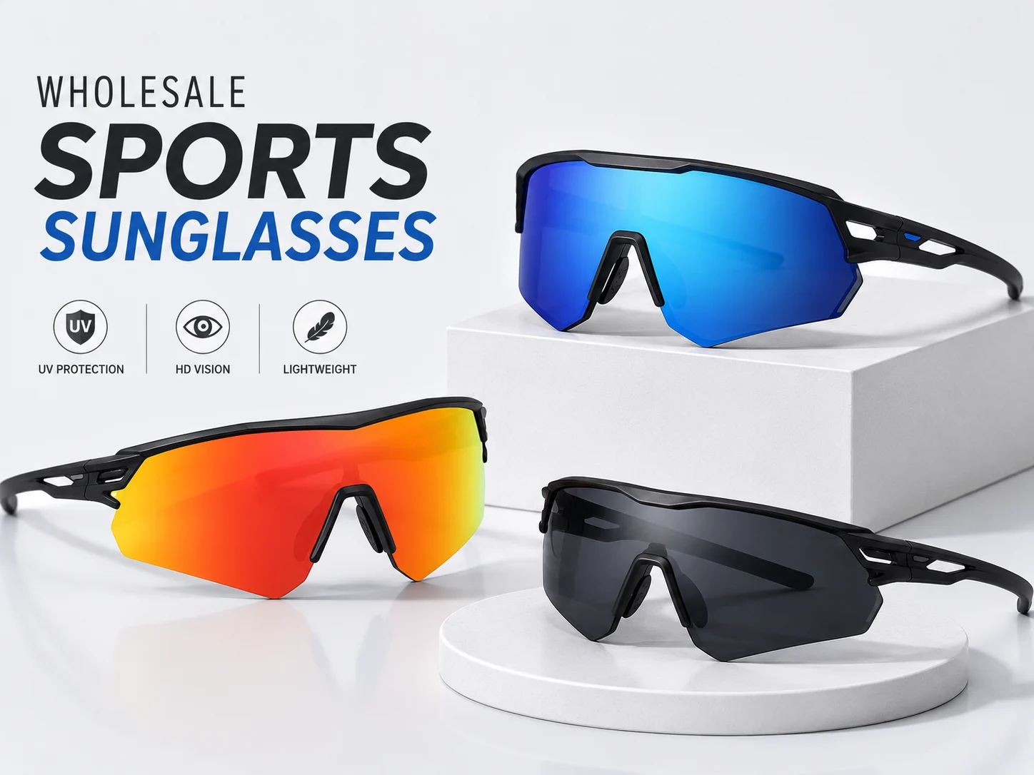stylish wholesale Sports Sunglasses